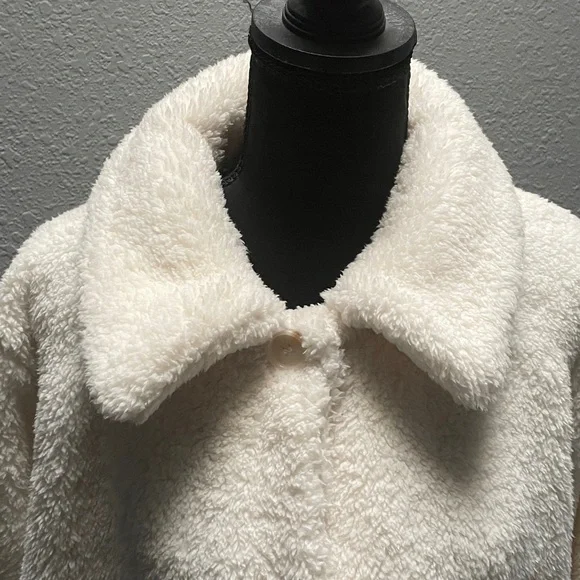 32 Degrees Cozy Fleece Button Front Jacket XXL - Picture 2 of 14